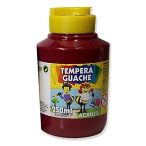 TINTA GUACHE 250ML VINHO 565 ACRILEX