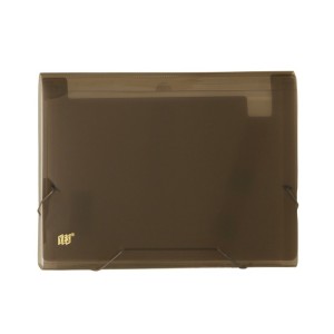 PASTA SANFONADA A4 C/ 12 DIVISÕES TRANSPARENTE FUME YES