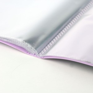 PASTA CATÁLOGO 20 FLS A4 CLEAR BOOK LILÁS PASTEL - YES