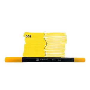 CANETA BRUSH DUALTIP COM PONTA PINCEL E EXTRA FIN 062 YES