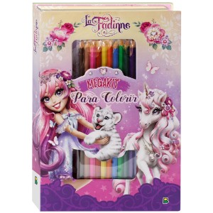 MEGAKIT PARA COLORIR LA FADINNE TODOLIVRO