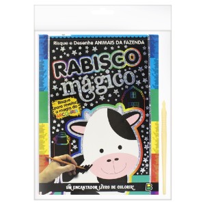 RABISCO MÁGICO ANIMAIS DA FAZENDA TODOLIVRO