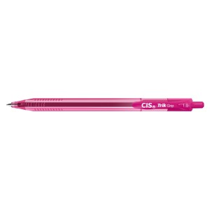 CANETA ESF TRIK GRIP 1,0MM ROSA CIS