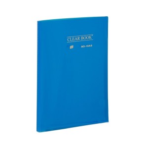 PASTA CATÁLOGO 10FLS A4 CLEARBOOK AZUL YES