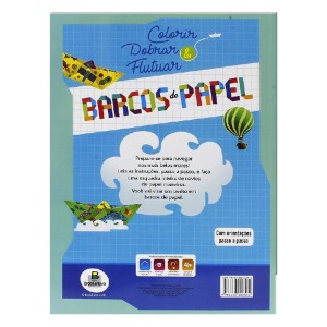 COLORIR E DOBRAR BARCOS DE PAPEL TODOLIVRO