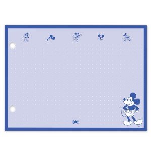 REFIL PARA FICHÁRIO MINI MICKEY TEEN 80FLS DAC