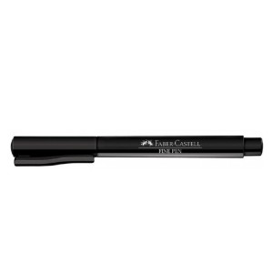 CANETA FINE PEN 0,4 PRETO FABER CASTELL