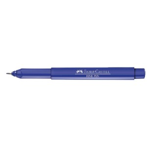 CANETA FINE PEN 0,4 AZUL FABER CASTELL