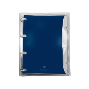 CADERNO ARGOLADO UNIVERSITÁRIO VISION AZUL DAC