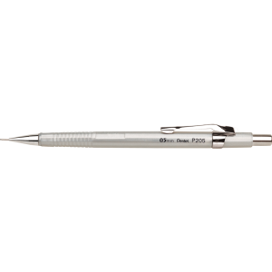 LAPISEIRA SHARP 0.5 P205 PRATA PENTEL