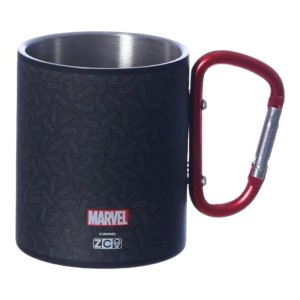 CANECA MOSQUETÃO 300ML MARVEL ZONACRIATIVA