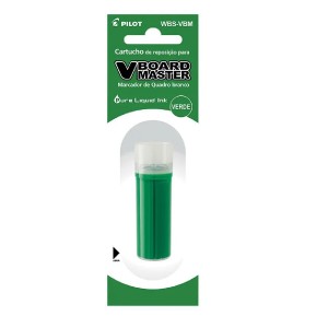 REFIL PARA MARCADOR V BOARD MASTER WBS-VBM VERDE PILOT
