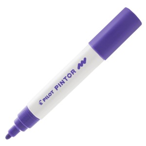 CANETA MARCADOR PILOT PINTOR MEDIA 1.4MM CRIATIVAS VIOLETA