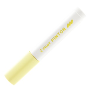 CANETA MARCADOR PILOT PINTOR MEDIA 1.4MM PASTEL AMARELO