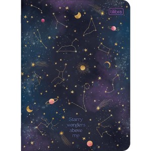 CADERNETA GRAMPEADA MAGIC 32 FOLHAS TILIBRA