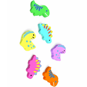 BORRACHA FANTASIA MINI DINO C/20 CIS