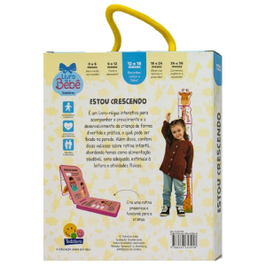 ESTOU CRESCENDO 12 A 18 MESES ROSA TODOLIVRO
