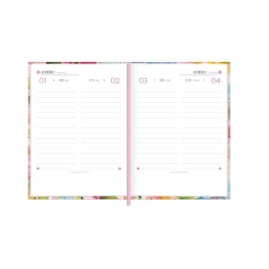 AGENDA COSTURADA DIÁRIA FEMININE M4 TILIBRA