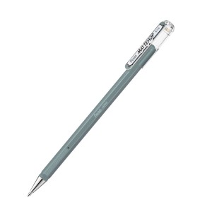 CANETA GEL HOLLER MATTEHOP CINZA 1.0 PENTEL