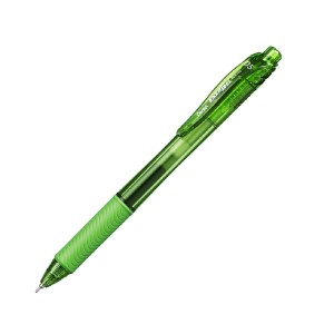 CANETA RETRÁTIL ENERGEL-X 0.5 VERDE CLARO PENTEL