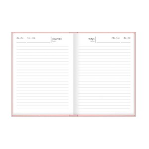 AGENDA COSTURADA DIÁRIA PEPPER PERMANENTE FEM M4 TILIBRA