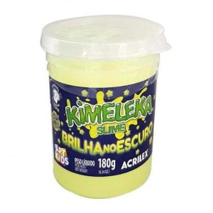 KIMELEKA SLIME BRILHA NO ESCURO 180G ACRILEX
