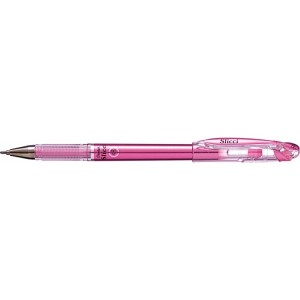 CANETA GEL SLICCI 0.8 METALICA PINK PENTEL