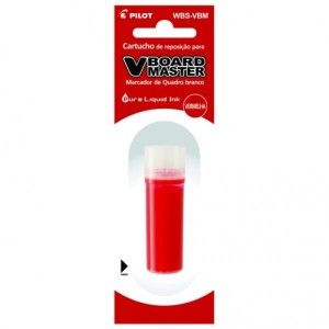 REFIL PARA MARCADOR V BOARD MASTER WBS-VBM VERMELHO PILOT