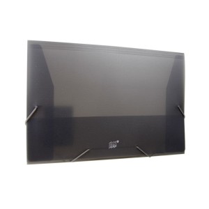 PASTA C/ ELÁSTICO OFÍCIO COLOR GRID FUMÊ - YES