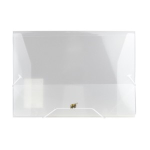 PASTA C/ ELÁSTICO OF FINA TRANSPARENTE CRISTAL - YES