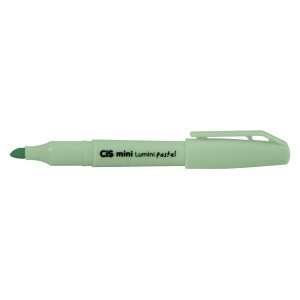 CANETA MARCA TEXTO MINI LUMINI PASTEL VERDE CIS