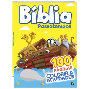 COLORIR & ATIVIDADES 100 PÁGINAS BÍBLIA PASSATEMPOS TODOLIVRO