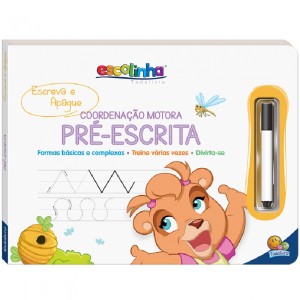 ESCOLINHA ESCREVA E APAGUE COORDENAÇÃO MOTORA TODOLIVRO