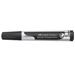 MARCADOR QUADRO BRANCO PRETO FABER-CASTELL