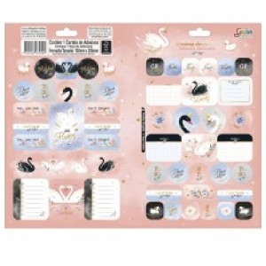 ADESIVO DECORADO DUPLO METALIZADO ROYAL GRAFONS