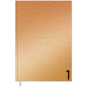 PLANNER COSTURADO WEST VILLAGE METALIZADO M5 TILIBRA