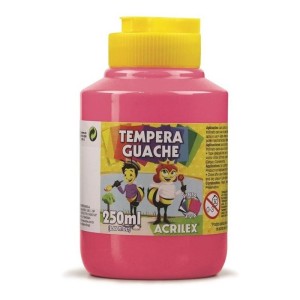 TINTA GUACHE 250ML ROSA 537 ACRILEX