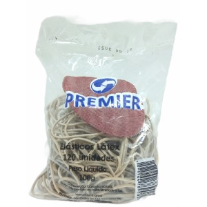 ELÁSTICO LATEX P/DINHEIRO 100G PREMIER