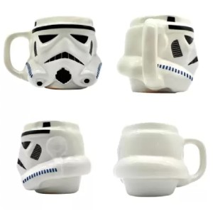 CANECA FORMATO 3D 500ML STORMTROOPER STAR WARS - ZONA CRIATIVA