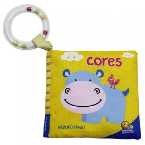 PALAVRINHAS ACONCHEGANTES UM LIVRO DE PANO! CORES TODOLIVRO