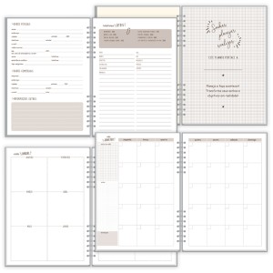 PLANNER COMPACTO MENSAL CACHORRO AMIGO FINA IDEIA