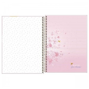 CADERNO ESPIRAL CD UNIVERSITÁRIO 1M ALOHA 80 FLS TILIBRA