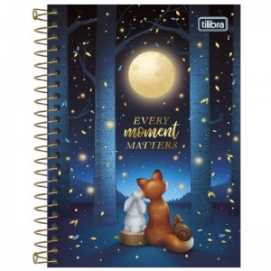 CADERNETA ESPIRAL CD 1/8 LOVELAND 80 FLS TILIBRA