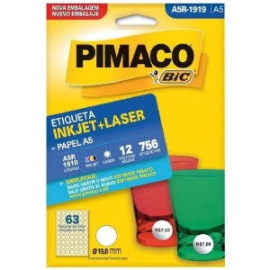 ETIQUETA A5R-1919 12 FLS 63 ET PIMACO