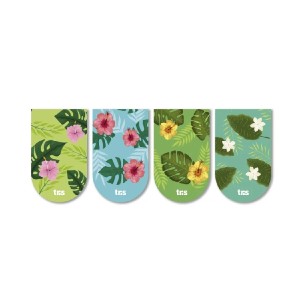 MARCA PÁGINA MAGNÉTICO HOLIC TROPICAL C/4 TRIS