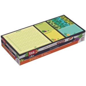 NOTAS AUTOADESIVAS HOLIC TROPICAL 8 BLOCOS TRIS