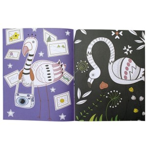 MEU LIVRO DE COLORIR NEON FLAMINGO BRASILEITURA