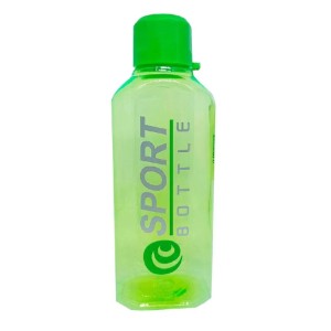 GARRAFA PLÁSTICO 650ML VERDE SPORT BOTTLE