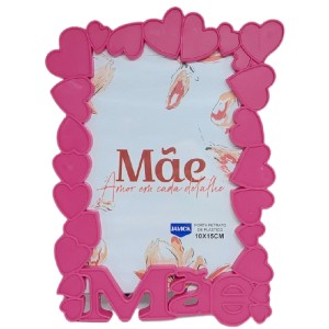 PORTA RETRATO MÃE 10X15CM PLÁSTICO