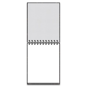 BLOCO OFFICE QUADRADO GEOMÉTRICA LARANJA FINA IDEIA